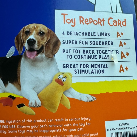 JOYHOUND - Plush Duck with Removable Limbs - Picture 12 of 12